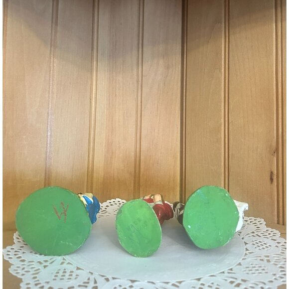 Vintage Italian Paper Mache Nativity Scene Baby Jesus Mary Joseph Shepherd Wise - Picture 4 of 7